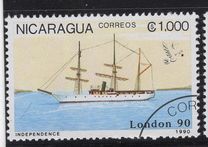 [International Stamp Exhibition "STAMPWORLD LONDON '90" - Old Steam Ships, type CDZ]