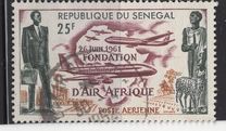 [Airmail - "Air Afrique" Airline, type CN]