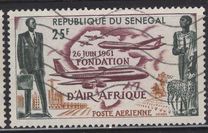 [Airmail - "Air Afrique" Airline, type CN]