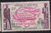 [Airmail - Establishment of the Airline "Air Afrique", type AE]