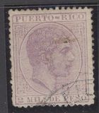 [King Alfonso XII of Spain - Inscription "PUERTO-RICO", type K3]