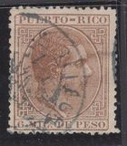 [King Alfonso XII of Spain - Inscription "PUERTO-RICO", type K5]