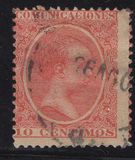 [King Alfonso XII - As Previous, New Colors, type AS15]