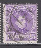 [King Alfonso XIII - Blue Control Numbers on Backside, type AT3]