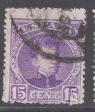 [King Alfonso XIII - Blue Control Numbers on Backside, type AT3]