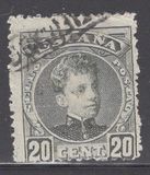 [King Alfonso XIII - Blue Control Numbers on Backside, տեսակ AT5]