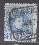 [King Alfonso XIII - Blue Control Numbers on Backside, տեսակ AT5]