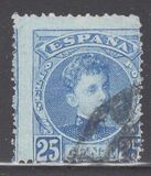 [King Alfonso XIII - Blue Control Numbers on Backside, տեսակ AT5]