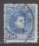 [King Alfonso XIII - Blue Control Numbers on Backside, տեսակ AT5]
