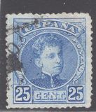 [King Alfonso XIII - Blue Control Numbers on Backside, տեսակ AT5]