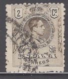 [King Alfonso XIII - Blue Control Numbers on Backside, タイプ BG]