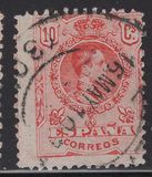 [King Alfonso XIII - Blue Control Numbers on Backside, タイプ BG2]