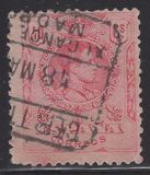 [King Alfonso XIII - Blue Control Numbers on Backside, タイプ BG2]