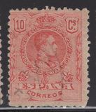[King Alfonso XIII - Blue Control Numbers on Backside, タイプ BG2]