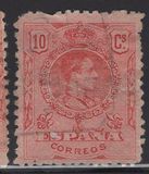 [King Alfonso XIII - Blue Control Numbers on Backside, タイプ BG2]