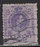 [King Alfonso XIII - Blue Control Numbers on Backside, タイプ BG3]