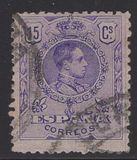 [King Alfonso XIII - Blue Control Numbers on Backside, タイプ BG3]