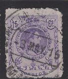 [King Alfonso XIII - Blue Control Numbers on Backside, タイプ BG3]