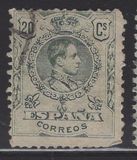 [King Alfonso XIII - Blue Control Numbers on Backside, タイプ BG4]