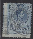 [King Alfonso XIII - Blue Control Numbers on Backside, タイプ BG5]