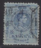 [King Alfonso XIII - Blue Control Numbers on Backside, タイプ BG5]
