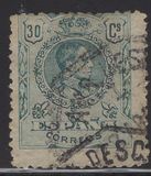 [King Alfonso XIII - Blue Control Numbers on Backside, 類型 BG6]