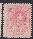 [King Alfonso XIII - Blue Control Numbers on Backside, 類型 BG7]