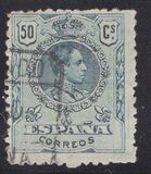 [King Alfonso XIII - Blue Control Numbers on Backside, 類型 BG8]