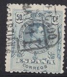 [King Alfonso XIII - Blue Control Numbers on Backside, 類型 BG8]