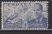 [Airmail - Juan di la Cierva - Different Perforation - Stoneprint from F.N.M.T, type LH11]