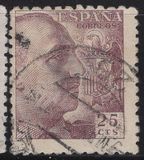 [General Franco - Without Imprint below Value, loại LI16]