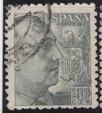 [General Franco - Without Imprint below Value, loại LI18]