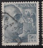 [General Franco - Without Imprint below Value, loại LI20]