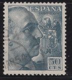 [General Franco - Without Imprint below Value, Tip LI20]