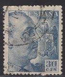 [General Franco - Without Imprint below Value, Tip LI17]