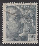 [General Franco - Without Imprint below Value, Tip LI20]