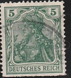 [Germania - Inscription "REICHSPOST", type J2]