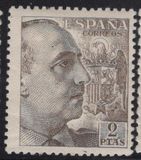 [General Franco - Without Imprint below Value, タイプ LI25]