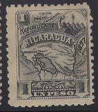 [Map of Nicaragua - With Watermark, typ M33]