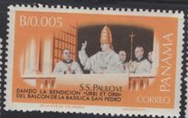 [Visit of Pope Paul VI - at the United Nations in New York, 1965, type RU]