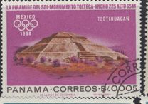 [Olympic Games - Mexico City 1968, Mexico - Ancient Mexican Places of Worship, タイプ UB]