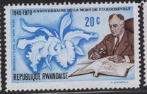 [The 25th Anniversary of the Death of Franklin D. Roosevelt, 1882-1945, type JP]