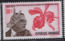 [The 25th Anniversary of the Death of Franklin D. Roosevelt, 1882-1945, type JQ]