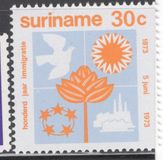 [The 100th Anniversary of Arrival of Indian Immigrants in Surinam, type AED]