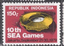 [The 10th South East Asia Games, Jakarta, typ AJM]