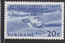 [Opening of Brokopondo Power Station, type VV]