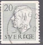 [King Gustaf VI Adolf of Sweden & Tree Crowns - Without Imprint, Tip DB9]