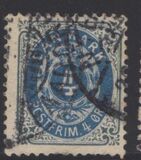 [Royal Emblem - New Drawing - Value in "ØRE" - Different Perforation, tyyppi G18]