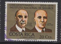 [Airmail - The 50th Anniversary of Costa Rican Insurance Institute, Tipe TH]