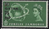 [Great Britain Postage Stamps Surcharged, type C2]